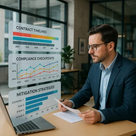 AI generated professional healthcare consultant analysing dig