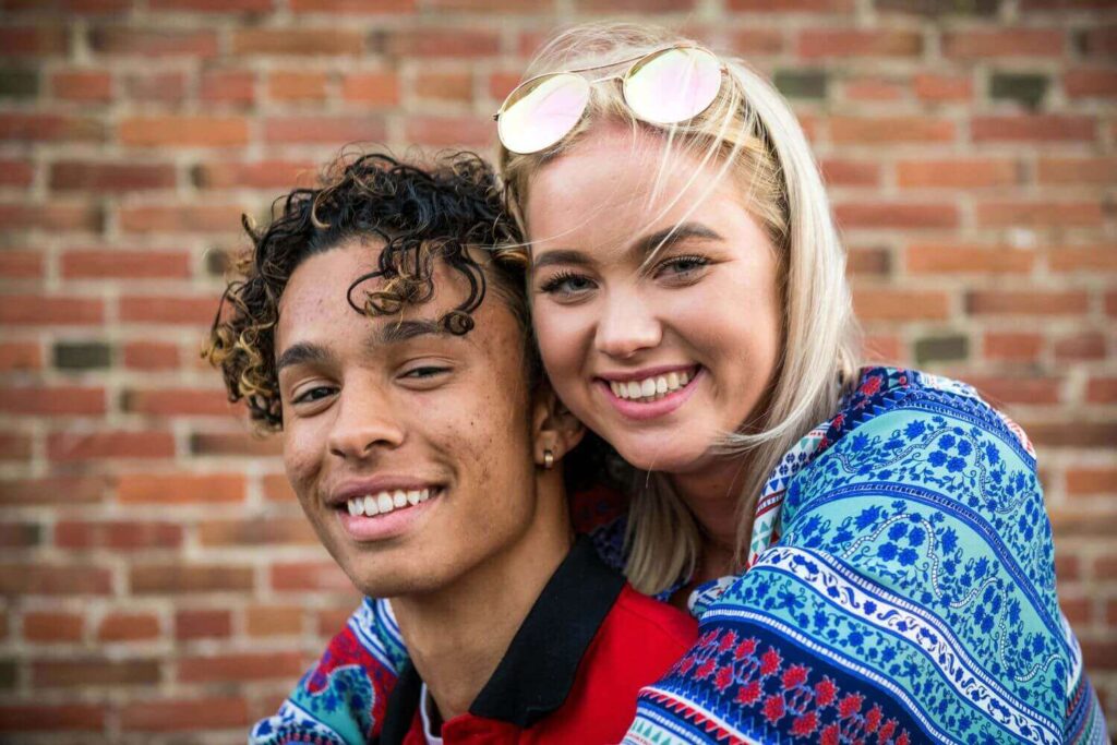 Young couple